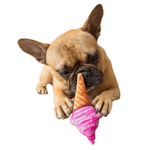 Load image into Gallery viewer, ice cream cone dog toy
