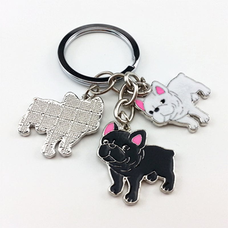 Frenchie Keychains French Bulldogs Keychains Various French 