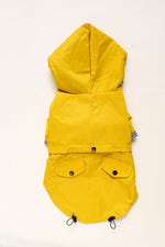 Load image into Gallery viewer, french bulldog raincoat - yellow
