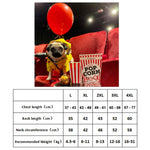 Load image into Gallery viewer, french bulldog raincoat - size chart
