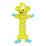 Load image into Gallery viewer, dog rubber squeaky toy - monkey
