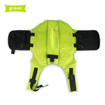 Load image into Gallery viewer, dog shark life jacket - green
