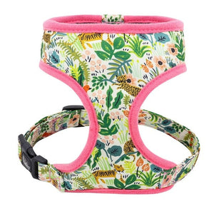floral dog harness