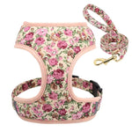 Load image into Gallery viewer, floral dog harness 
