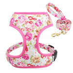 Load image into Gallery viewer, floral dog harness
