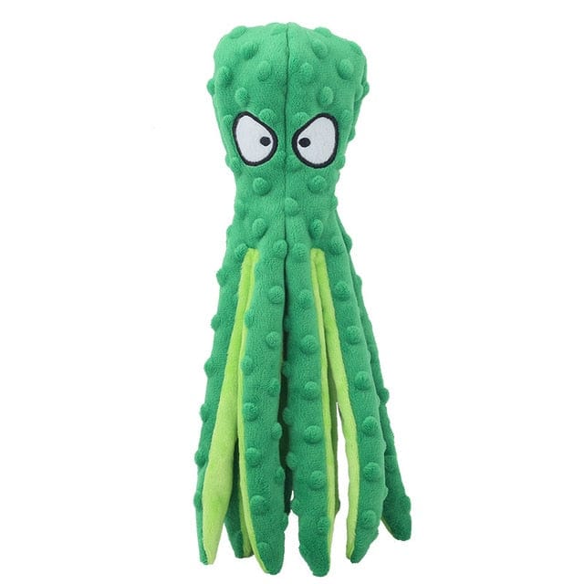 octopus dog toy