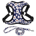 Load image into Gallery viewer, floral dog harness - daisy
