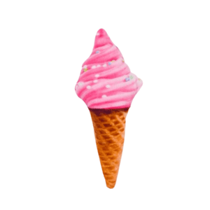 ice cream cone dog toy