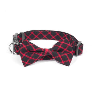 dog bow tie collar