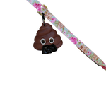 Load image into Gallery viewer, dog poop bag holder - poop emoji
