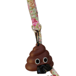 Load image into Gallery viewer, dog poop bag holder - poop emoji
