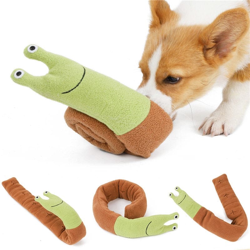 dog snuffle toy- snail