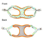 Load image into Gallery viewer, tropical dog harness - front and back
