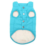 Load image into Gallery viewer, dog puffer vest - sky blue
